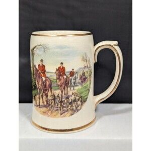 Vintage Retro Sadler Mug / Tankard - The Huntsman Niagara Falls Souvenir 4 1/2"